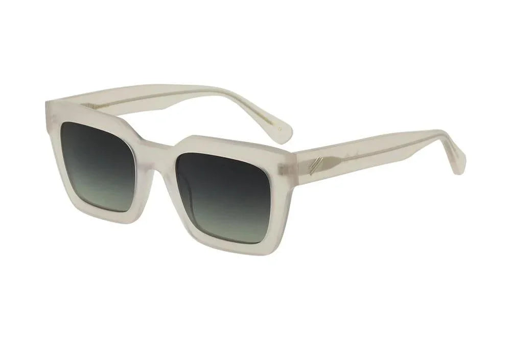 Bask | Sol | Milky White - iKANDi Sunglasses