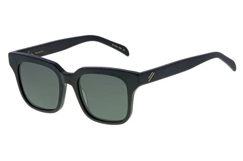 Bask | Tide | Matte Black - iKANDi Sunglasses