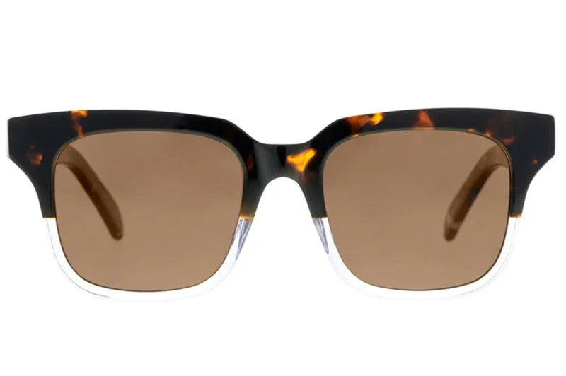 Bask | Tide | Tort/Clear - iKANDi Sunglasses