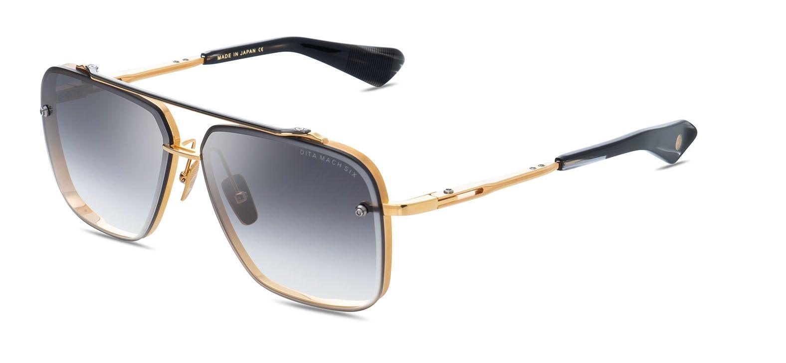 DITA | Mach-Six | Yellow Gold - iKANDi Sunglasses
