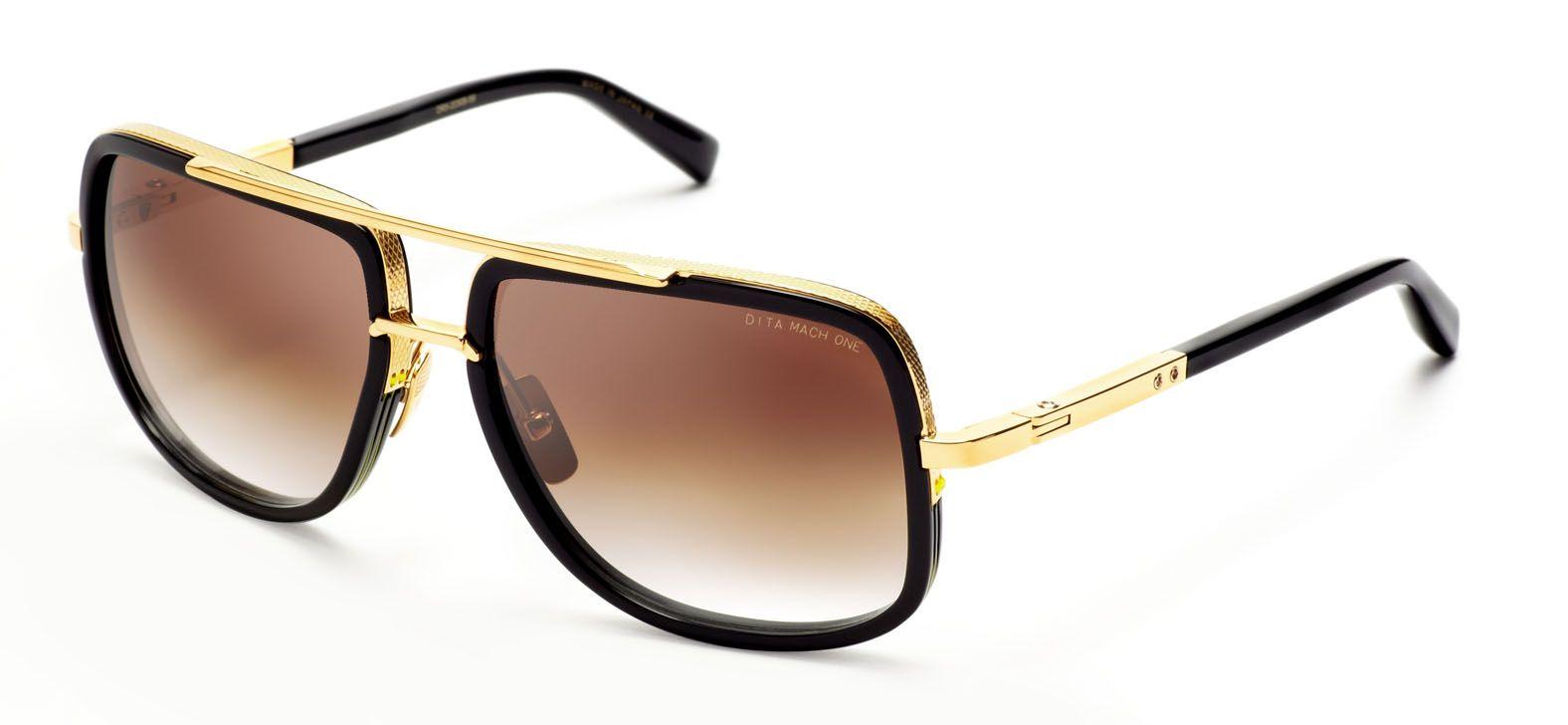 DITA | Mach-One | Black/18K Gold - iKANDi Sunglasses