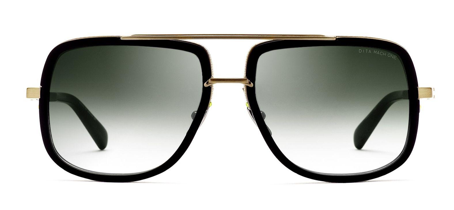 DITA | Mach-One | Matte Black/18K White Gold - iKANDi Sunglasses