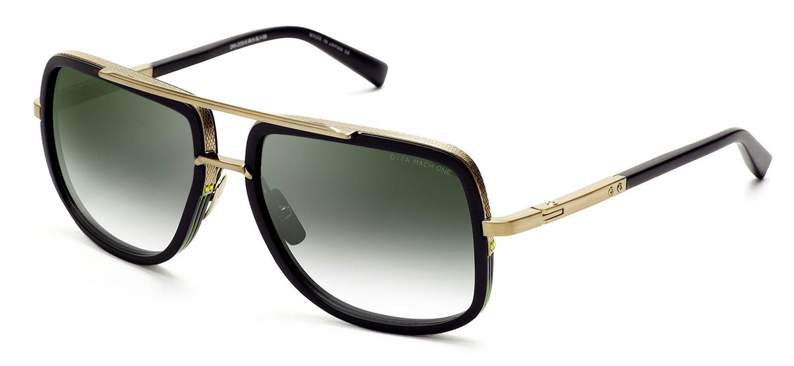 DITA | Mach-One | Matte Black/18K White Gold - iKANDi Sunglasses