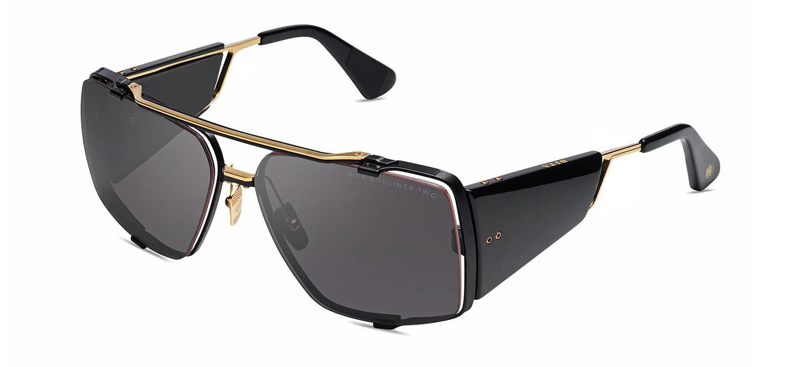 DITA | Souliner-Two | Matte Black/Yellow Gold - iKANDi Sunglasses