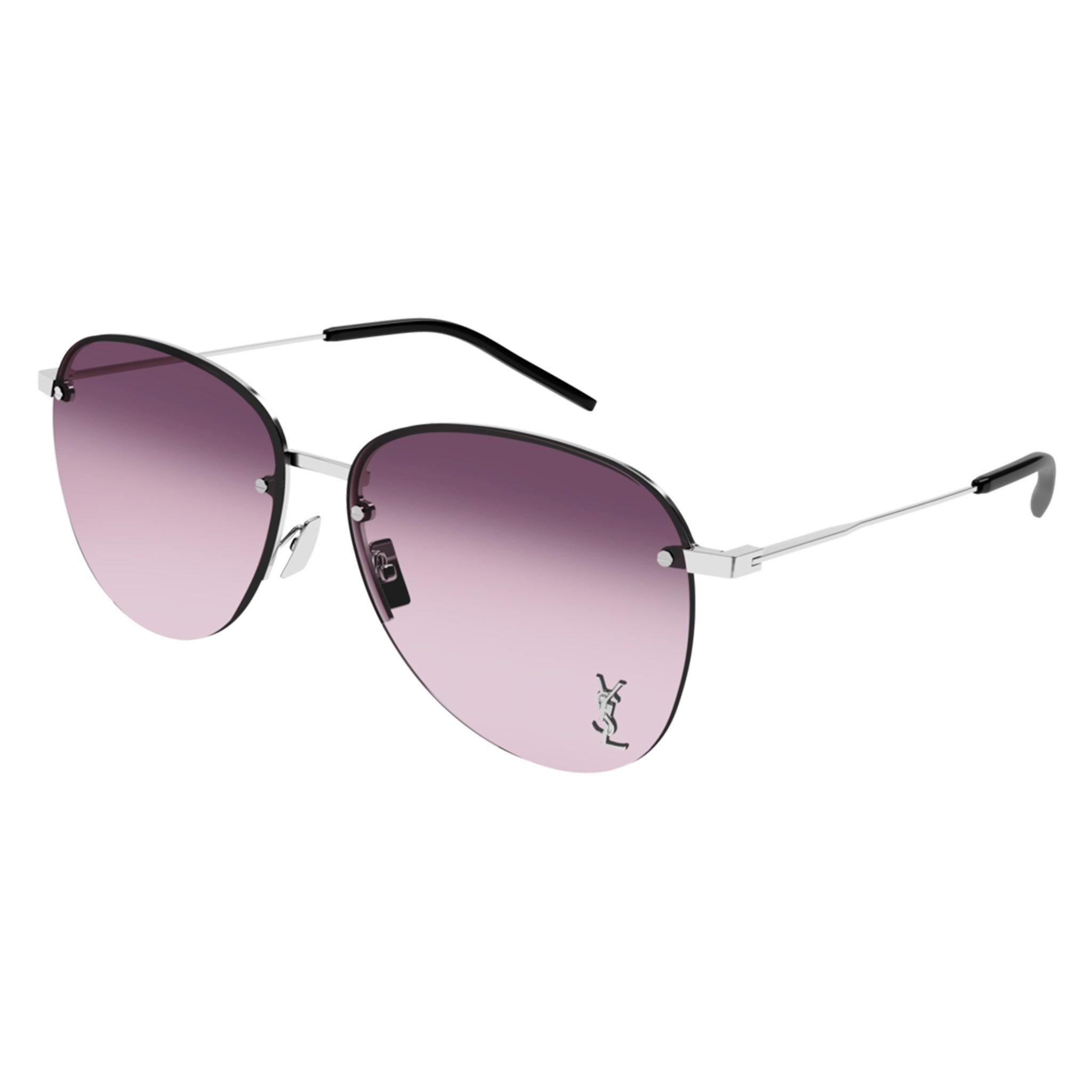 Saint Laurent | 328KM | Silver - iKANDi Sunglasses