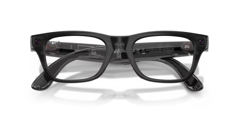 Ray-Ban Meta Gen 2 | RW7001 Blayzer Optics | Transparent Black Clear