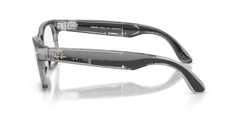 Ray-Ban Meta Gen 2 | RW4012 | Shiny Transparent Grey