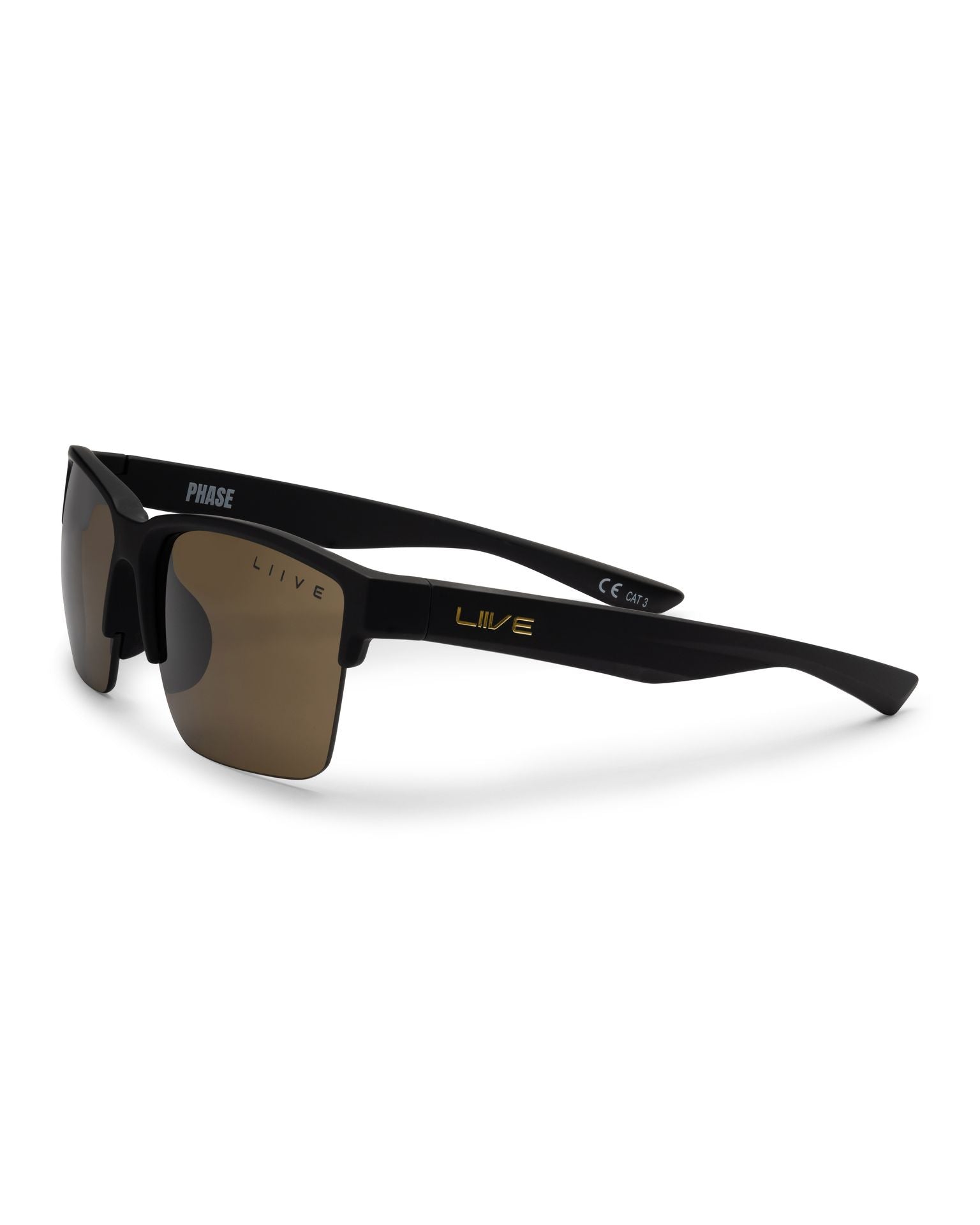 Liive | Phase X | Matte Black/Brown