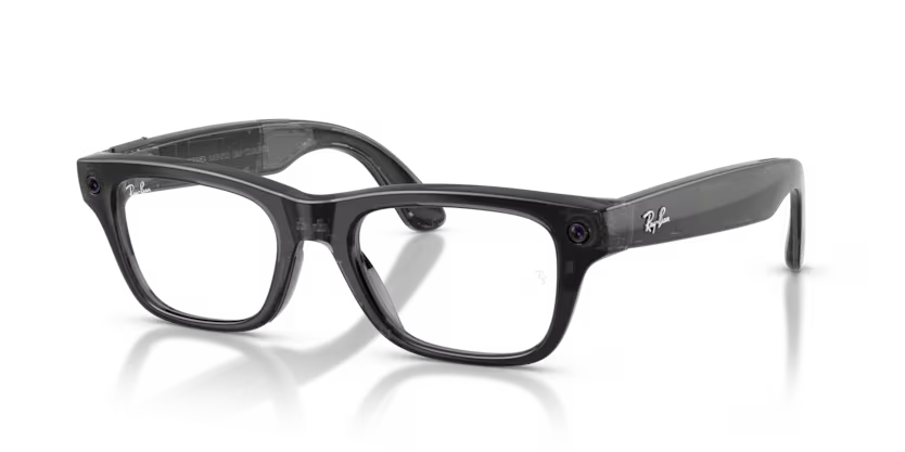 Ray-Ban Meta Gen 2 | RW7001 Blayzer Optics | Transparent Black Clear