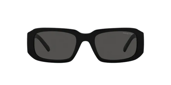 Arnette AN4318 Thekidd Black Unisex Sunglasses Dark grey Size 53