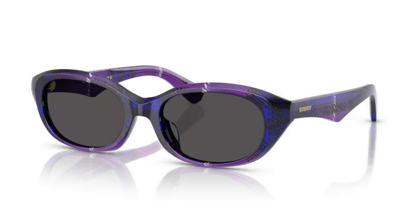 Burberry | 4447D | Check violet