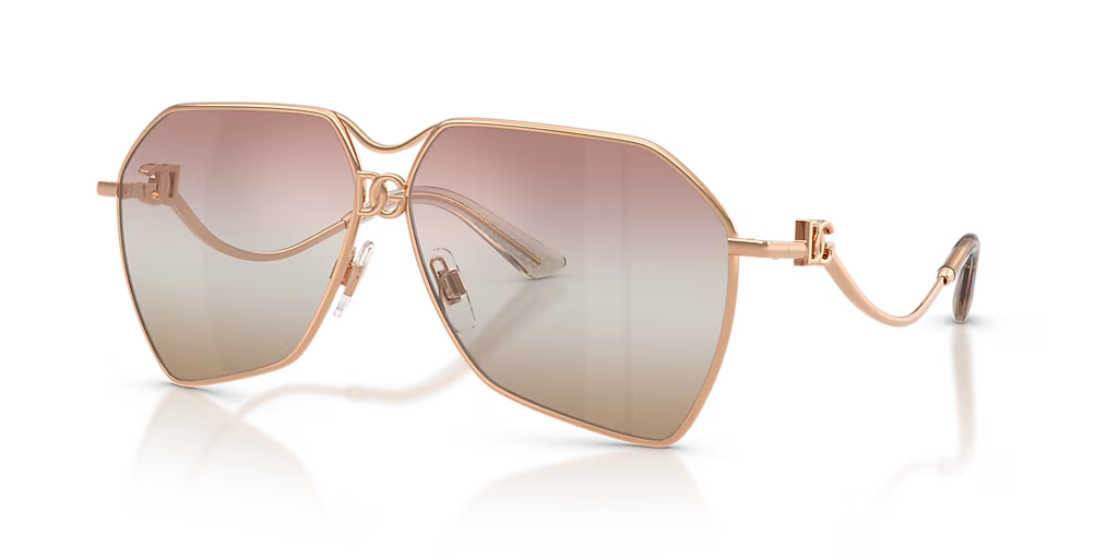Dolce & Gabbana | DG2326 | Rose Gold / Pink Brown