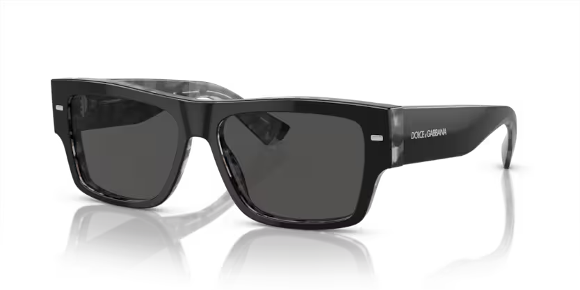 DOLCE & GABBANA | 4451 | Black on grey havana