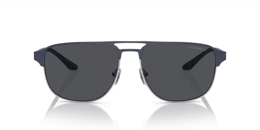 EMPORIO ARMANI | 2144 | Matte silver/bluette