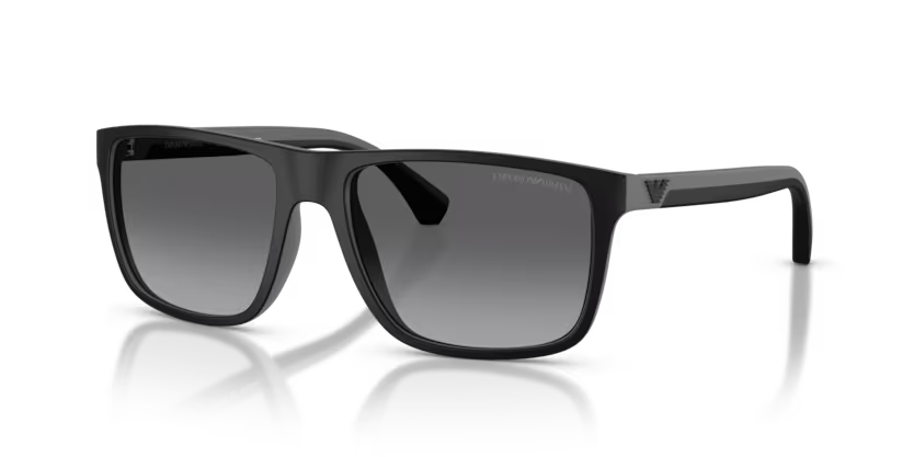 EMPORIO ARMANI | 4033 | Rubber black & grey