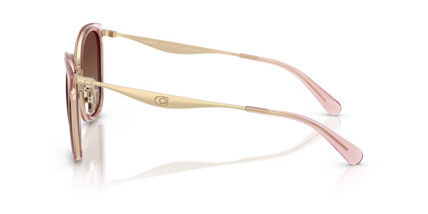 Coach | 7170 | Light gold/pink Polarised