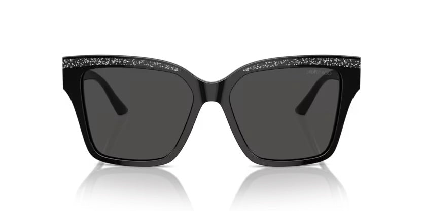 Jimmy Choo | 5003F | Black Glitter