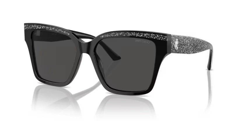 Jimmy Choo | 5003F | Black Glitter