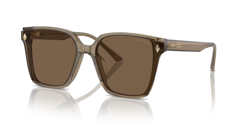 JIMMY CHOO | 5016D | Transparent brown