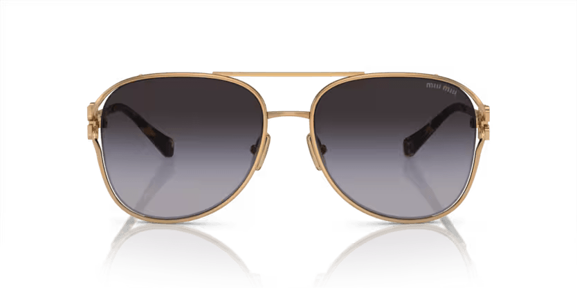 Miu Miu | 52ZS | Antique Gold - iKANDi Sunglasses
