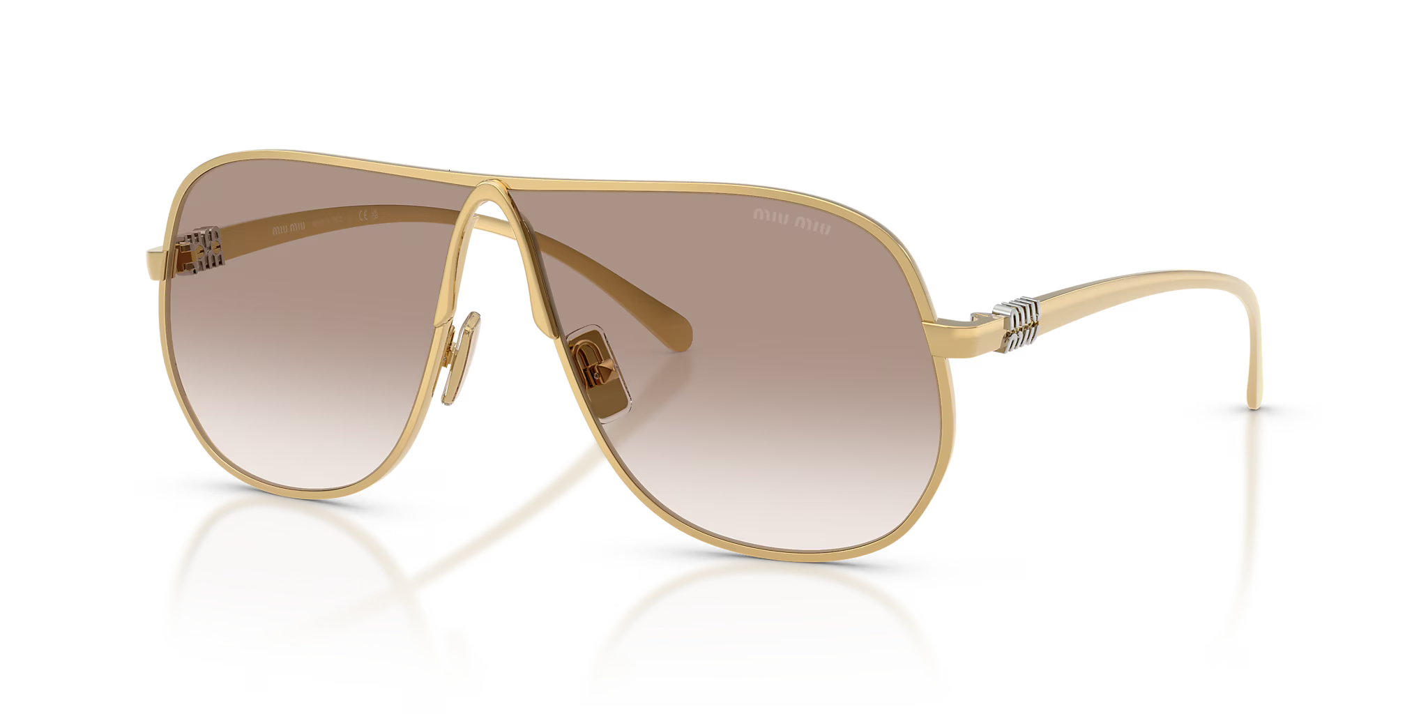 Miu Miu | MUA56S | Gold Brown