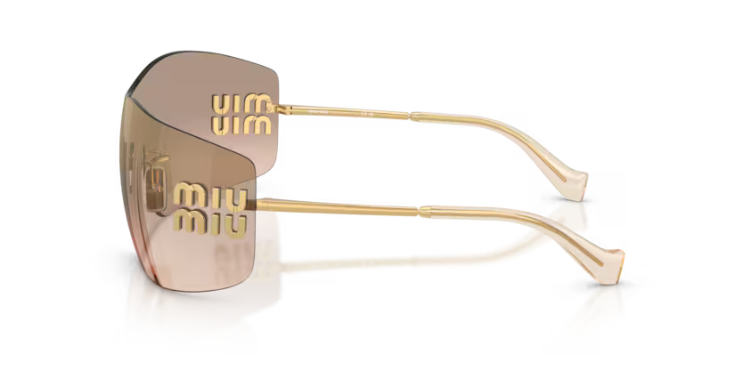 Miu Miu | B53S | Gold Light Brown