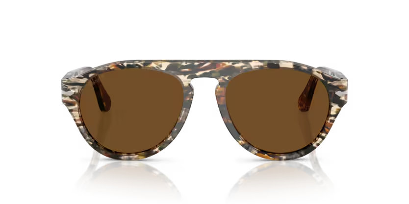Persol | PO3370S | Amber brown/pirate black