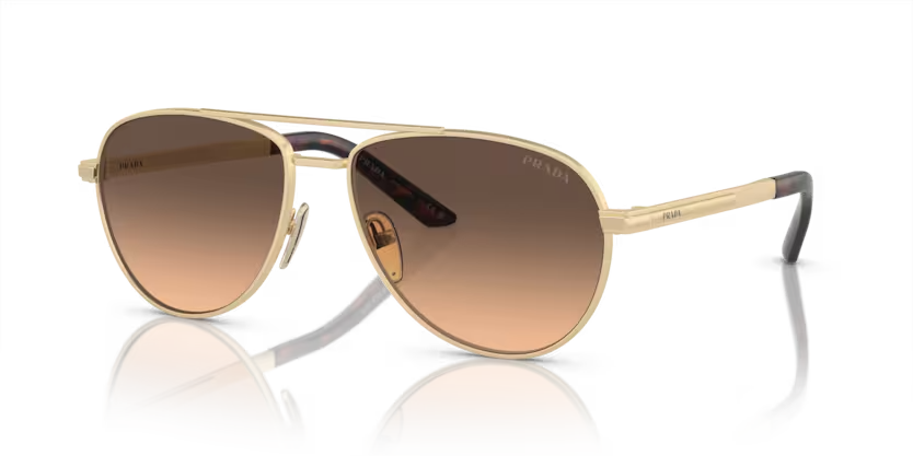 Prada | A54S | Matte Pale Gold