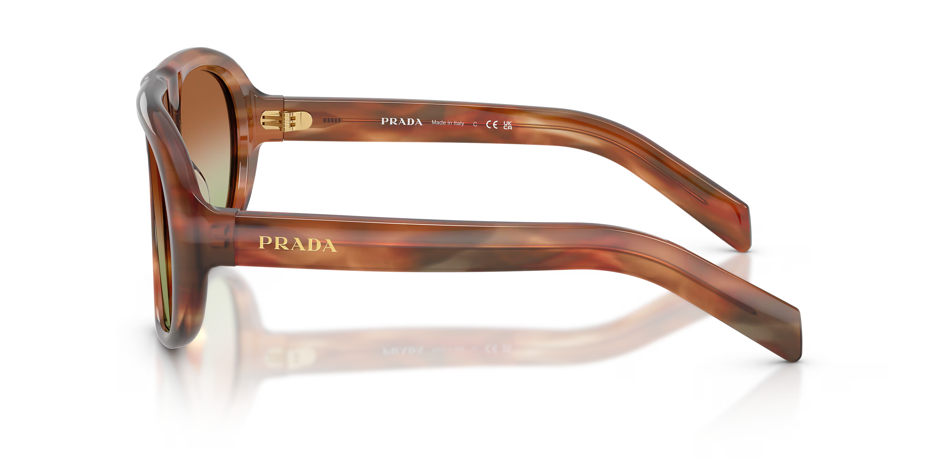 Prada | PRC05S | Stripped Oak Green/Brown
