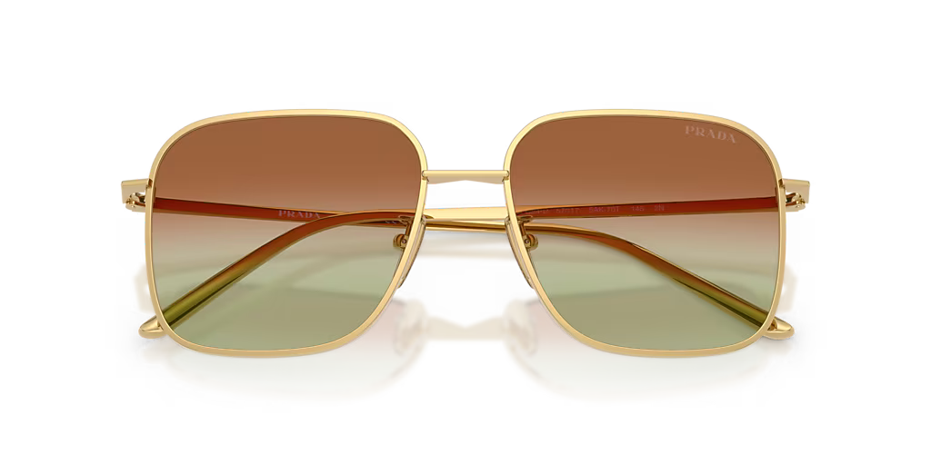 Prada | C54SD | Gold/Green-Brown