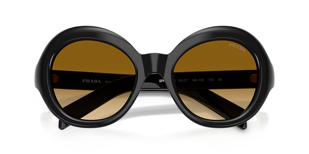 Prada | D08SU | Black / Yellow Gradient Light Brown