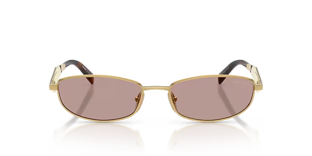 Prada | D51S | Gold / Light Purple Brown