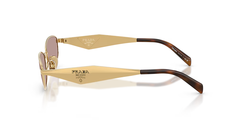 Prada | D51S | Gold / Light Purple Brown