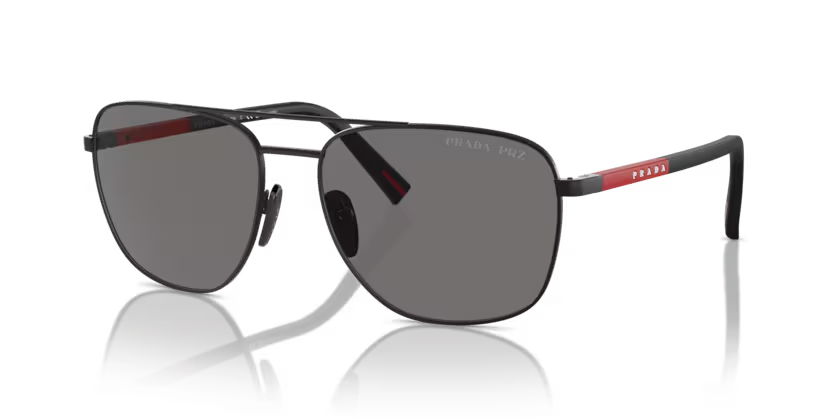 Prada Linea Rossa | 54ZS | Matte Black