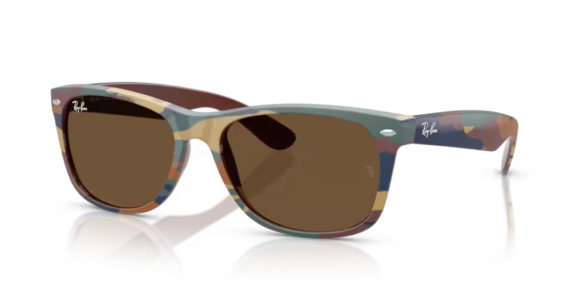 Ray-Ban | 2132 New Wayfarer | Brown & Blue Camuflage