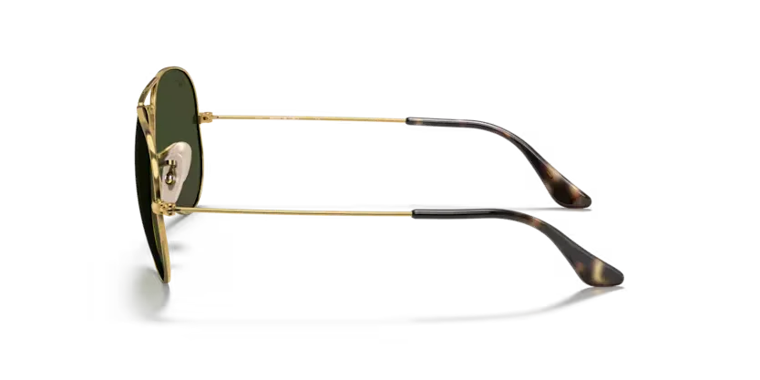 Ray-Ban | 3025 Aviator Large Metal | Arista Gold & Green