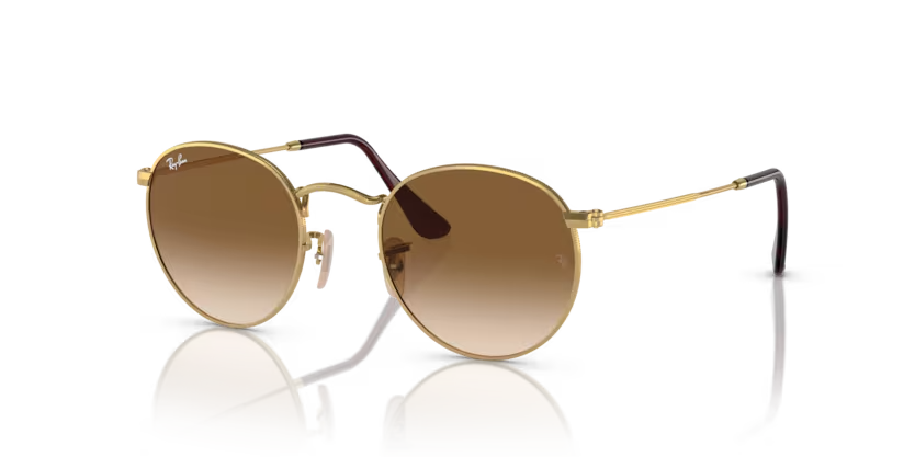 Ray-Ban | 3447 Round Metal | Gold