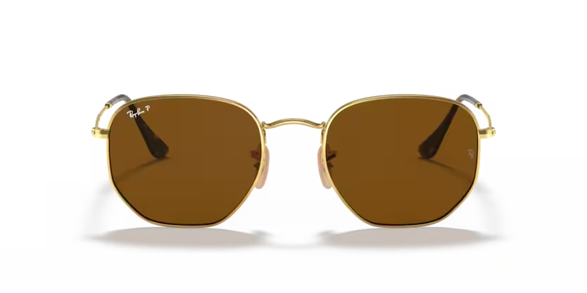 Ray-Ban | 3548N Hexagonal | Arista Gold Polarized
