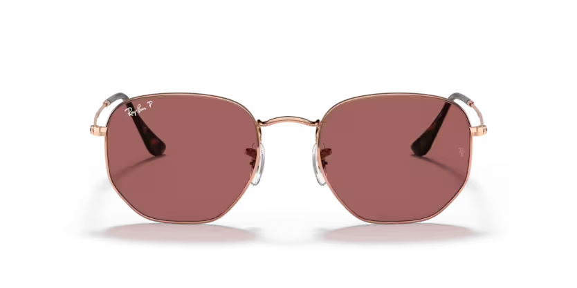 Ray-Ban | 3548N Hexagonal | Rose Gold