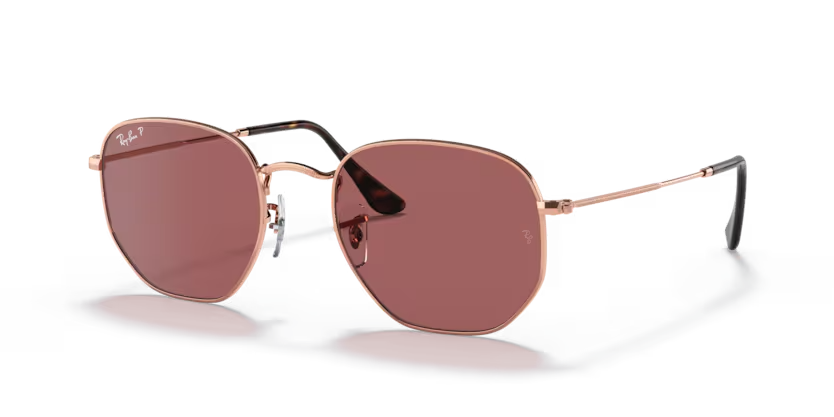 Ray-Ban | 3548N Hexagonal | Rose Gold