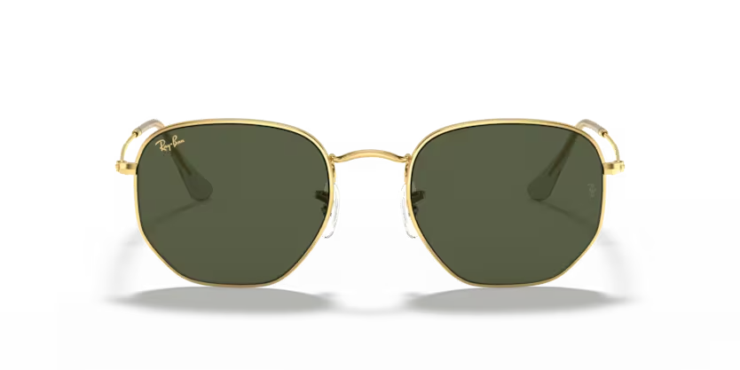 Ray-Ban | 3548 Hexagonal | Gold Non Polarized