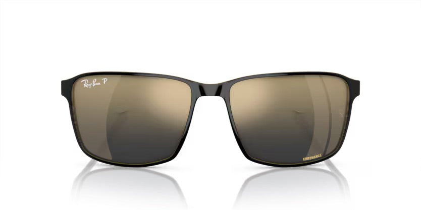 Ray-Ban | 3721CH | Black on Gold