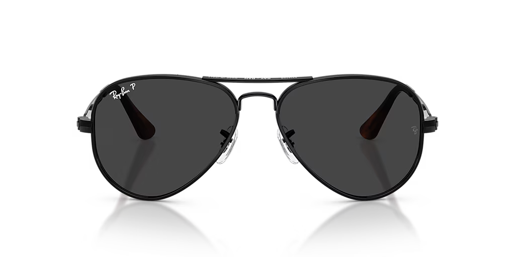 Ray-Ban | RB3925 Aviator Max | Black & Black Polarised