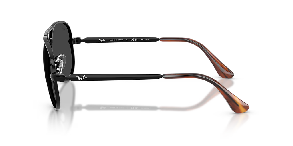 Ray-Ban | RB3925 Aviator Max | Black & Black Polarised