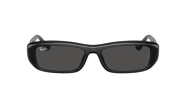 Ray Ban Rb4436d Ray-Ban RB4436D Black Unisex Sunglasses Dark Grey Size 55