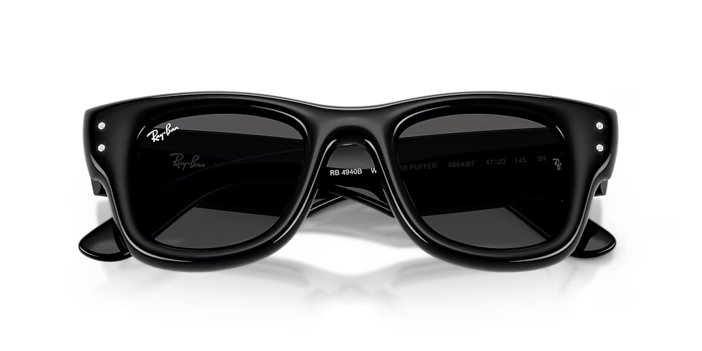 Ray-Ban | RB4940B Wayfarer Puffer | Black Crystal Edition