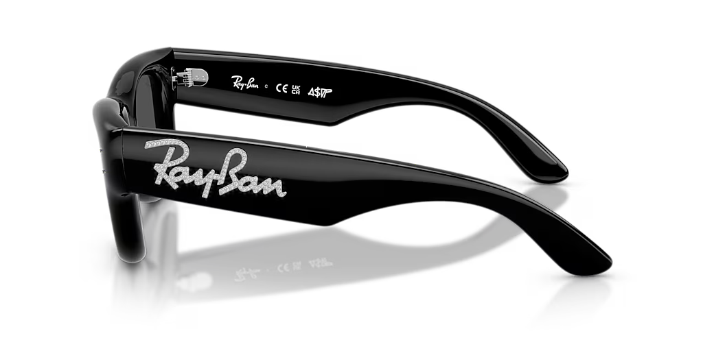 Ray-Ban | RB4940B Wayfarer Puffer | Black Crystal Edition
