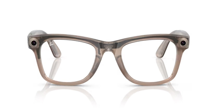 Ray-Ban | Meta Wayfarer Transitions | Warm Stone