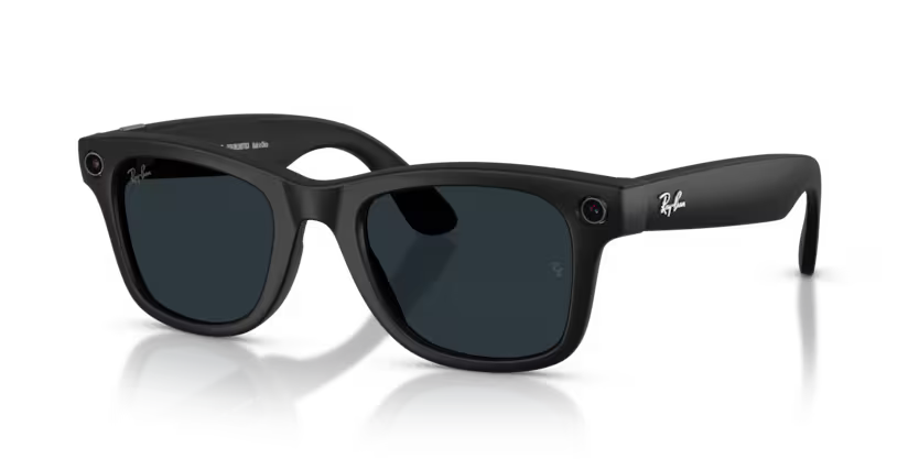 Ray-Ban Meta Gen 2 | RW4012 Wayfarer L | Matte Black Grey Transition