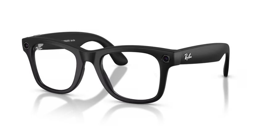 Ray-Ban Meta Gen 2 | RW4012 Wayfarer L | Matte Black Grey Transition